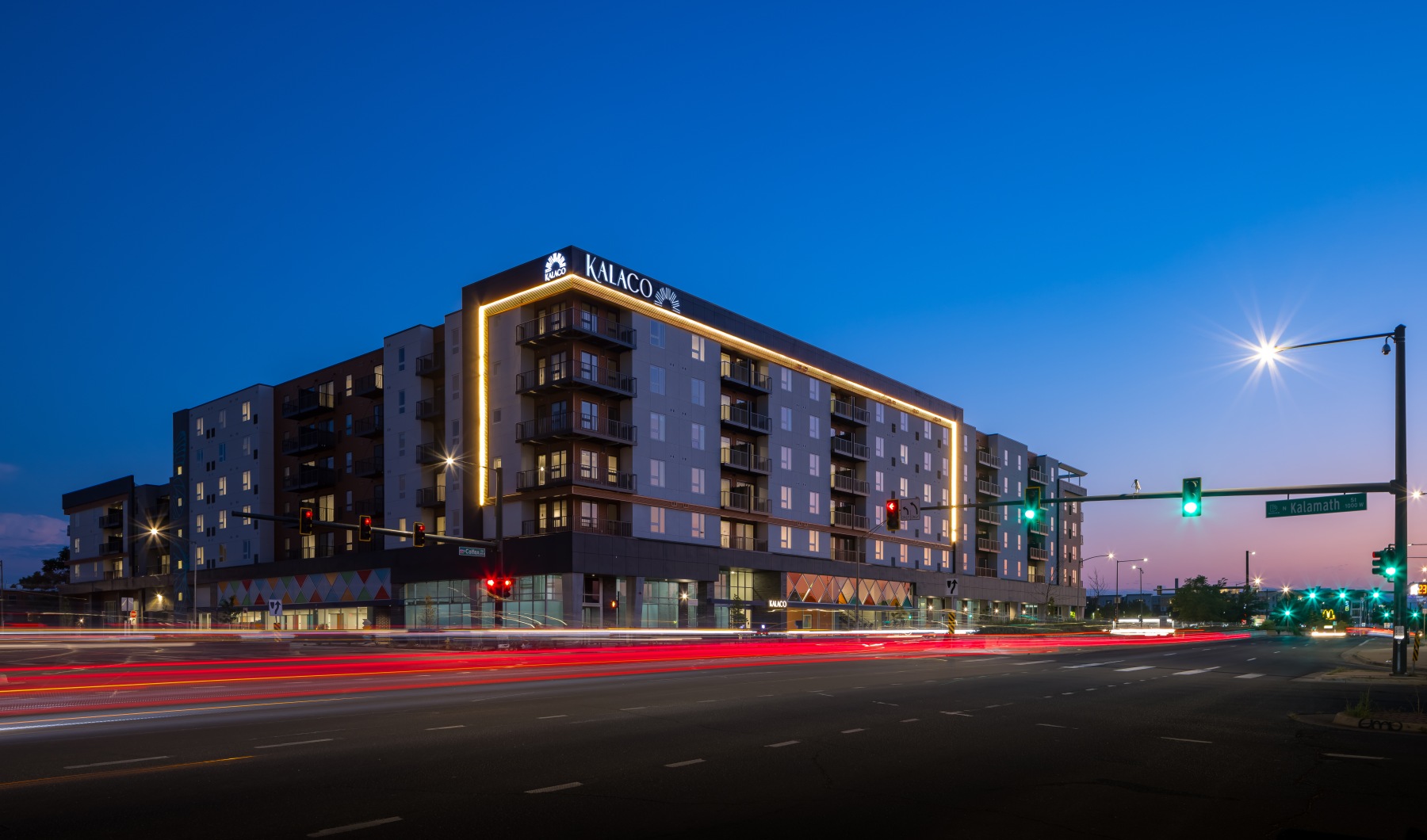 exterior of Kalaco apartments exterior of Kalaco apartments