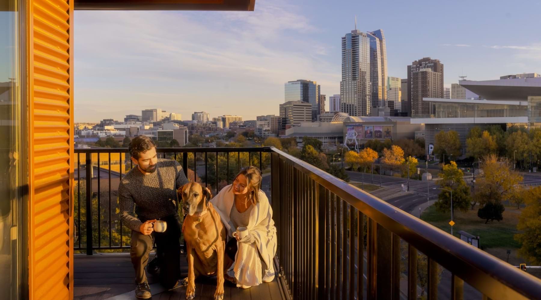 Skyline views from the Kalaco Apartments Skyline views from the Kalaco Apartments